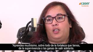 Fundación Caser con Wafa El Elj