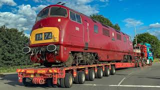 Allelys with Warship Class 42 D821 “Greyhound”
