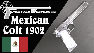 I Can't Believe It's Not Sporterized! Mexican Colt 1902 Military