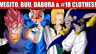 Dragon Ball Xenoverse - How to get Vegito, Dabura, Majin Buu & #18 Clothes for Custom Character!
