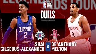 Shai Gilgeous-Alexander  & De'Anthony Melton Duel It Out In 2018 MGM Summer League Action!
