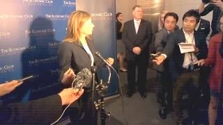 CI MENA speaks to GM CEO Mary T. Barra at Economic Club of DC