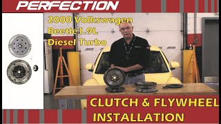 2000 Volkswagen Beetle 1.9L Turbo Diesel Clutch and Flywheel Installation