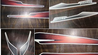 NEW PULSAR 150cc GRAPHIC STICKER MODIFICATION