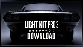 CINEMA 4D-LIGHT KIT PRO 3(INSTALL)2019
