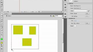 Группировка объектов в Adobe Flash CS4 (21/46)