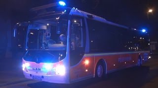 [KELLERBRAND IN HOCHHAUS] - [ANFAHRENDE EINSATZKRÄFTE] - [ERSTER EINSATZ GKTW] - [FW DÜSSELDORF]