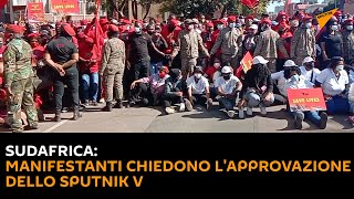 Sudafrica: manifestanti chiedono l'approvazione dello Sputnik V