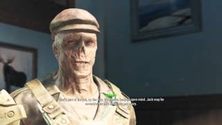 Fallout 4. Meeting Jack Cabot for the first time. Special Delivery Quest.