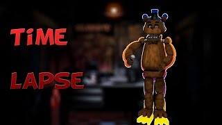 Cinema 4D | Five Nights at Freddy's Freddy Modeling | Timelapse
