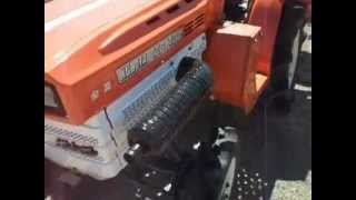 Τρακτέρ KUBOTA B1400 Καραμανίδης www.trakterakia.gr