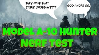 Battlefield 1: Model 10-A Hunter Shotgun Nerf Test (Did the update fix it?)