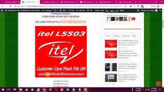 iTel L5503 Flash File | Firmware Android 9.0 (Pie) | All Problem Fixed Customer Care Stock Rom