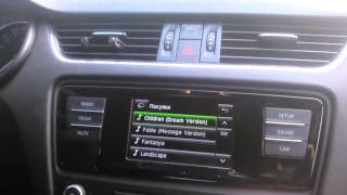 Подключение яблочного устройства к магнитоле свинг 2-го поколения Skoda Oktavia A7