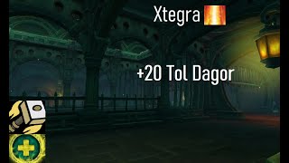 +20 Tol Dagor - Holy Paladin M+ BFA Season 3 (Xtegra)