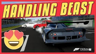Forza 7 | LOTUS ELISE GT1 HANDLING BEAST | Totino's Car Pack