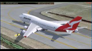 P3D V4.5 - Orbx Australia V2 - Perth to Brisbane