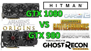 GTX 1080 VS GTX 980 - 1080p