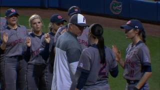 FIGHT ALERT?! Auburn Soft Ball Player and Florida Head Coach almost get into