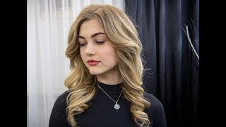 Накрутка на крупную плойку/ Объемная накрутка / Volume Hairstyle / Hairdo Fashion