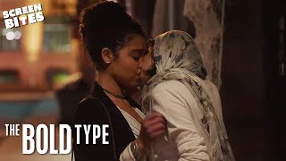 Kat and Adena First Kiss | #Kadena IS REAL! | The Bold Type | SceneScreen
