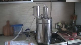 Самогонный аппарат двойной перегонки Спиртовар ПРО с царгами