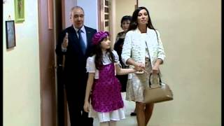 Mehriban Əliyeva Pirşağı qəsəbəsində