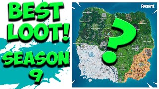 Fortnite Best Loot Spots Season 9 that no one goes to!
