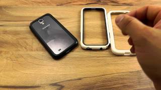 Обзор: Эксклюзивный Прорезиненный Бампер для Samsung Galaxy S4 GT-i9500
