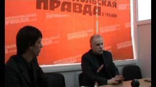 Выборы 2010 в Запорожье - Николай Фролов - брифинг