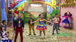 Зажигательный танец на выпускном в детском саду, с мамами!!!