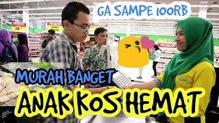 CARA HEMAT BELANJA BULANAN UNTUK ANAK KOST - VLOG TERBARU