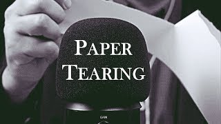 [ASMR] Paper Tearing Ripping Sounds