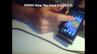 Root Sony Xperia U (ST25i) and Official ICS Update (4.0.4)