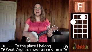 Take Me Home Country Roads Ukulele Lessons & Tutorial - Ukulele Sisters