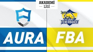 Team Aurora A ( AURA ) vs 1907 Fenerbahçe Espor A ( FBA ) Maçı | 2020 AL Kış Mevsimi 3. Hafta