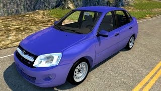 BeamNG.Drive Mod : Lada Granta v1.0 (Crash test)