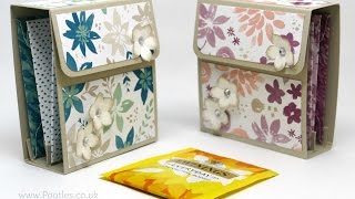 Pootles' Way Back Wednesday Tea Bag Holder Folder