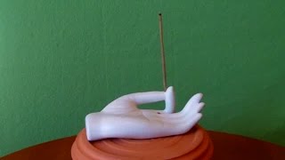 Подставка под благовония Рука для медитации - подставка для аромапалочек