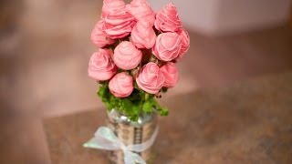 How to Make Edible Arrangements Strawberry Rose Bouquet