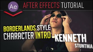 AE: Borderlands-style Character Intro! - After Effects Tutorial