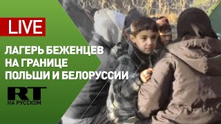 Ситуация в лагере беженцев на польско-белорусской границе — LIVE