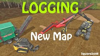 Farming Simulator 2017 Logging Ep.5 - New Map