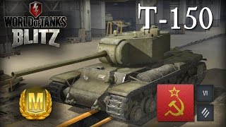 WoT Blitz Размеренная М на Т-150 - World of Tanks Blitz (M) Т-150