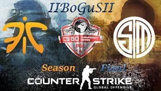 Fnatic vs TSM [Inferno] - Map 2 - PGL CCS Kick-off Season Final - CSGO