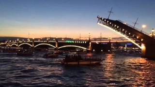 Neva River, Saint Petersburg - 2 AM - White nights/Река Нева, Санкт-Петербург - 2 AM - Белые ночи