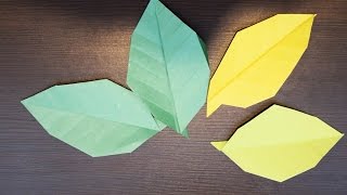 ЛИСТИКИ из БУМАГИ / ОРИГАМИ СВОИМИ РУКАМИ