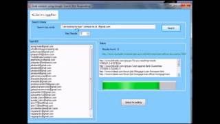 facebook extractor, craigslist extractor, twitter