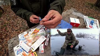 Вещи, снасти, для зимней рыбалки. Костюм, удочки, балансиры. Lucky John, Salmo ,Norfin!