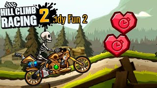 БАГ ЛЕТАЮЩИЕ СЕРДЦА или так и должно быть в Hill Climb Racing 2 секреты прохождение игры гонки.
